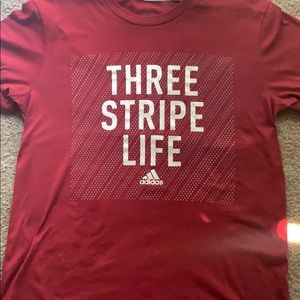 Adidas short sleeve shirt